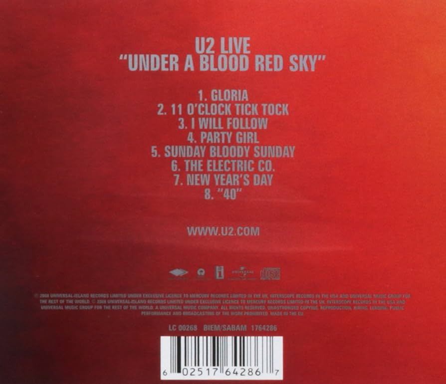 Amazon.co.jp: Under a Blood Red Sky: ミュージック